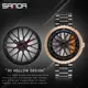 SANDA Fashion Wheel Rim Men Watch Creative Sport Car Wheel Wrist Watch Stainless Steel Rim Hub Watches Man Relogio Masculino Other Image