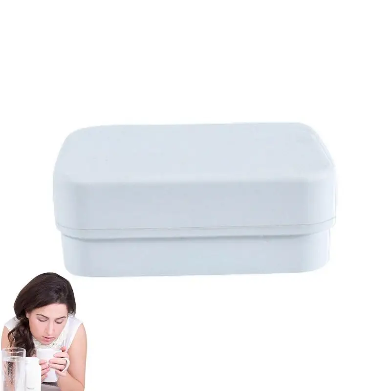 

Silicone Pill Box 6 Compartments Portable Pill Organizer Water Resistant Travel Essentials Medication Organizer For Vitamin