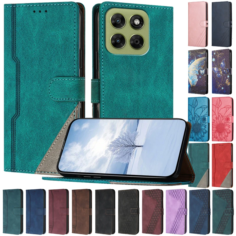 Фото Чехол-книжка для Moto G87, чехол для Motorola MOTO G87 G77 5G G 87 77 MotoG87, магнитный чехол-кошелек с подставкой, защитный чехол для телефона №1