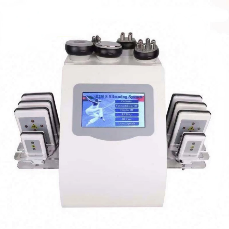 

Reduce Face Fat Slimming Powder Laser Level Kit Relax Cellulite Ultrasonic Wand Ultrasound Wave 100W Cavitation Lipolaser 940Nm