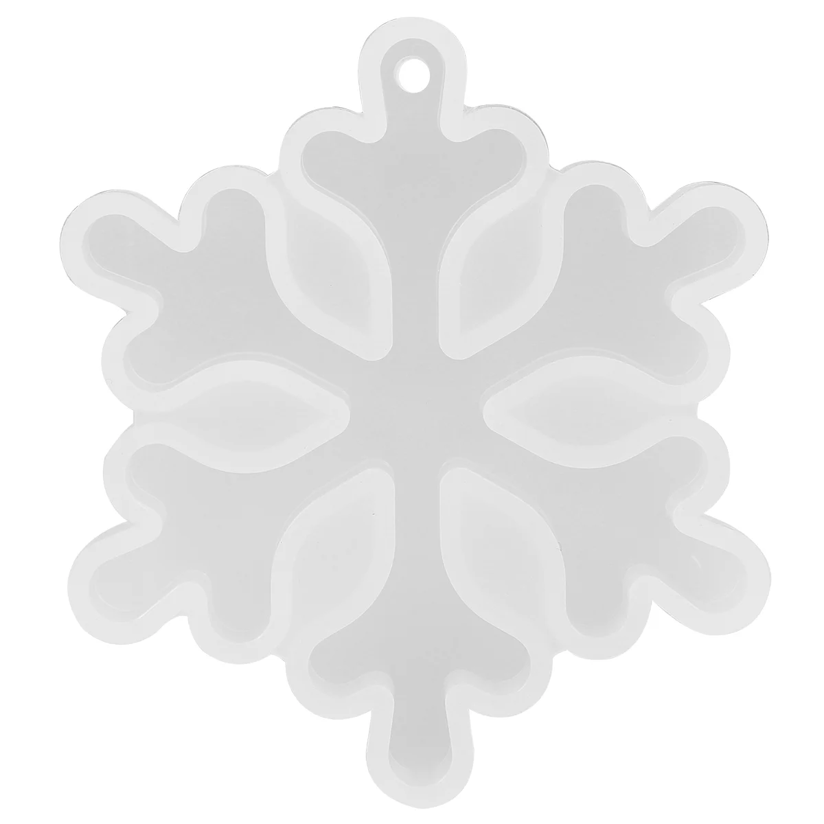 

Mold Silicone Molds Diy Resin Epoxy Snowflakewhite Pendant Chic Crystal