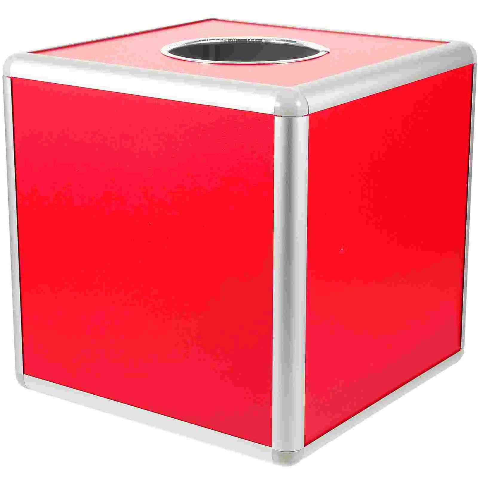 

Aluminium Alloy Raffle Box Ballot Box Donation Box Bonus Ball Storage Box