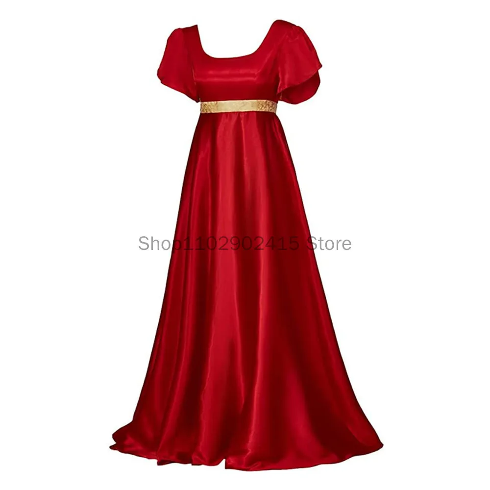 2023 винтажное викторианское бальное платье 19-го века аварийное платье Bridgerton с высокой талией костюм Джейн Остен косплей для женщин