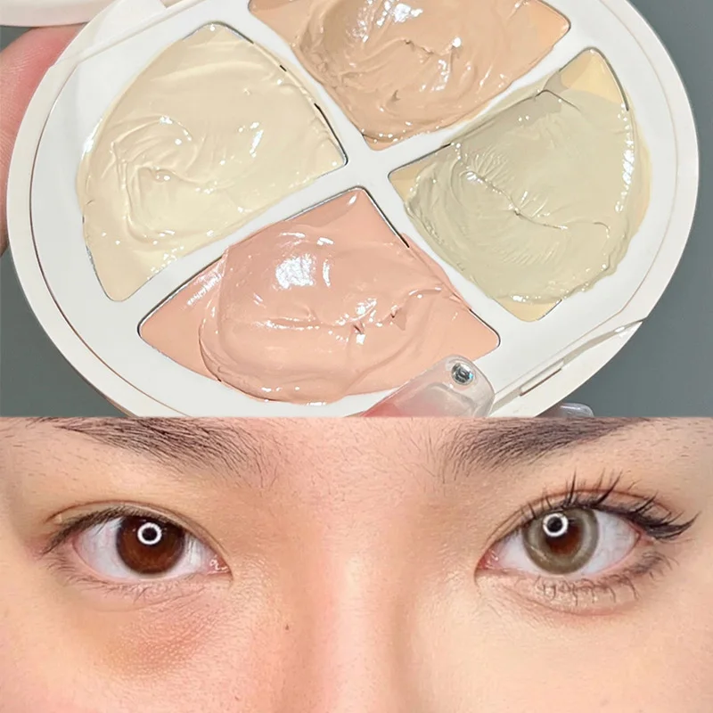 

Waterproof Concealer Cream Palette Full Coverage Acne Marks Dark Circles Matte Moisturizing Contouring Concealer Makeup Cosmetic
