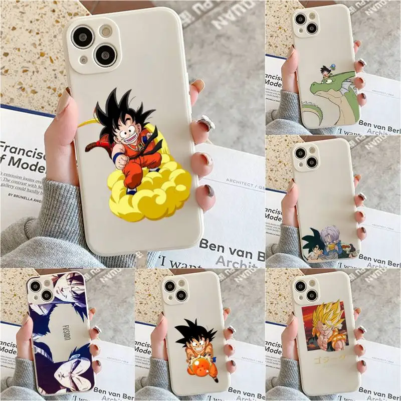 

Dragons Balls Z Gokus Son Kakarottos Phone Case For Iphone 7 8 Plus X Xr Xs 11 12 13 Se2020 Mini Mobile Iphones 14 Pro Max Case