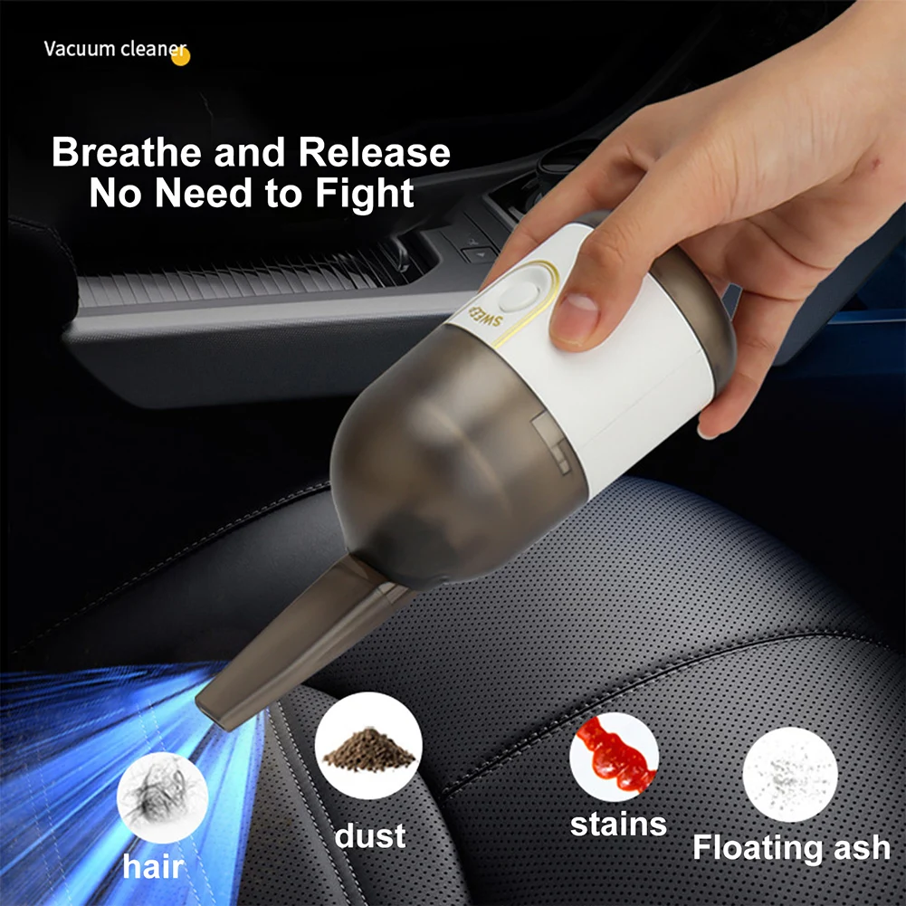 

Handheld Vacuum Cleaner Wireless Desktop Mini Car Vacuum Cleaner For PC Laptop Keyboard Home Desk Car Cleaning Dust Remover