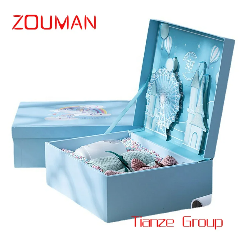 Роскошная трехмерная круглая подарочная