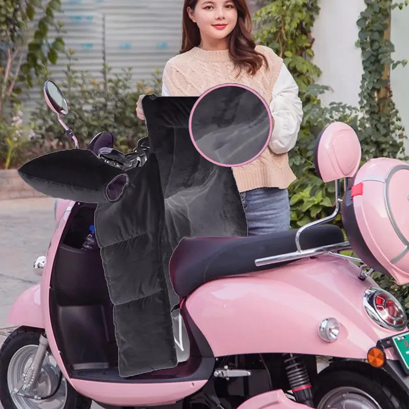 Универсальные мотоциклетные накладки на ножки цвет черный водонепроницаемый