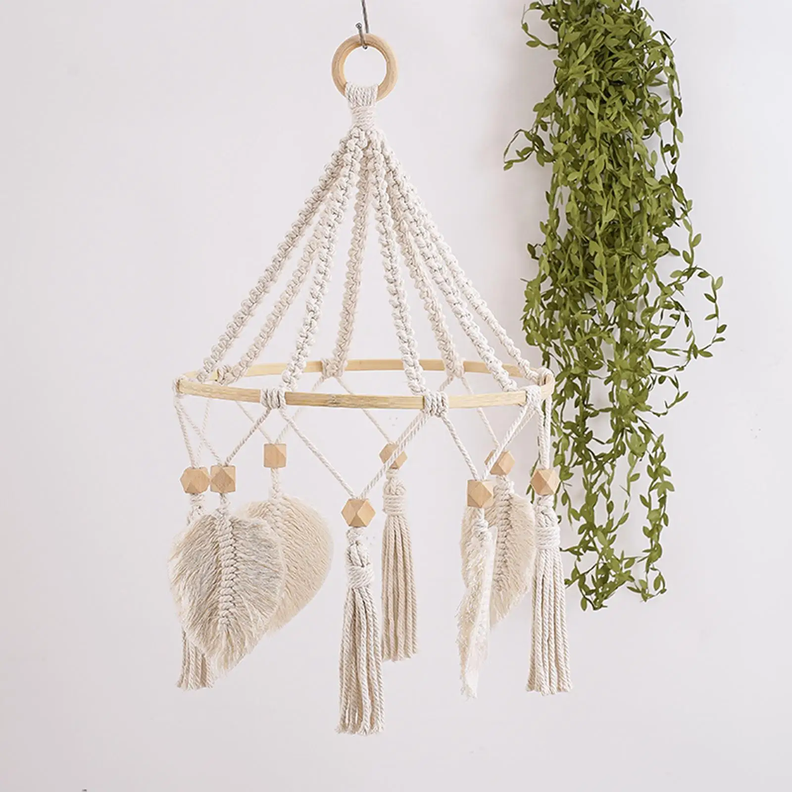 

Настенный гобелен в скандинавском стиле макраме, украшение на стену в богемном стиле, ручная работа, гобелен для детской комнаты, украшение ...