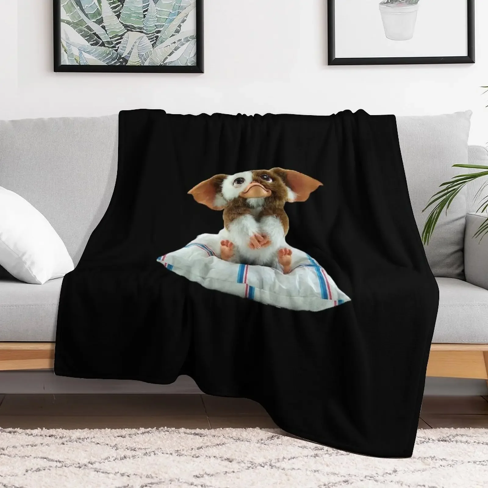Плед Gremlins gizmo теплые зимние декоративные кровати одеяла