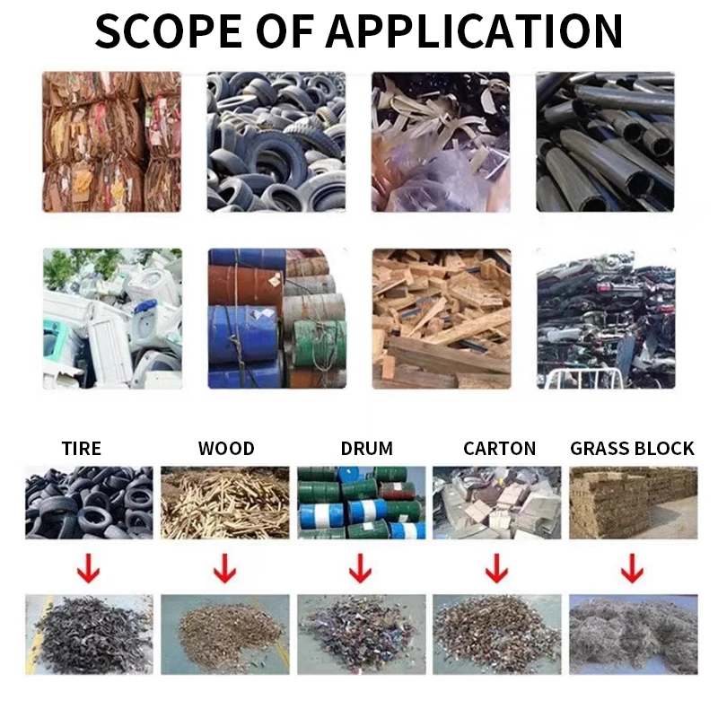 Промышленный измельчитель 220 В/380 В универсальная электрическая дробилка