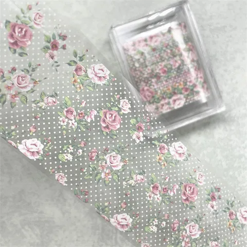 Фольгированные наклейки для ногтей Misscheering