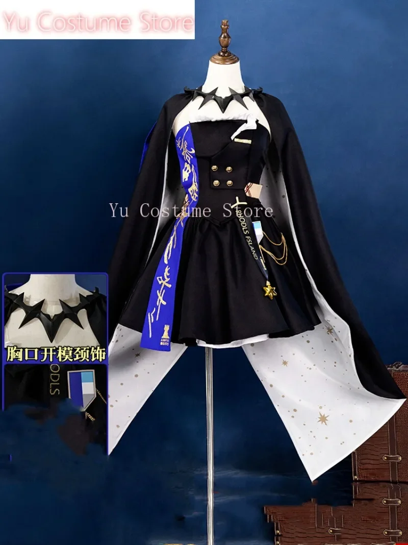 Arknights Amiya ритмическая синестезия женский костюм для косплея Cos Game аниме вечерние