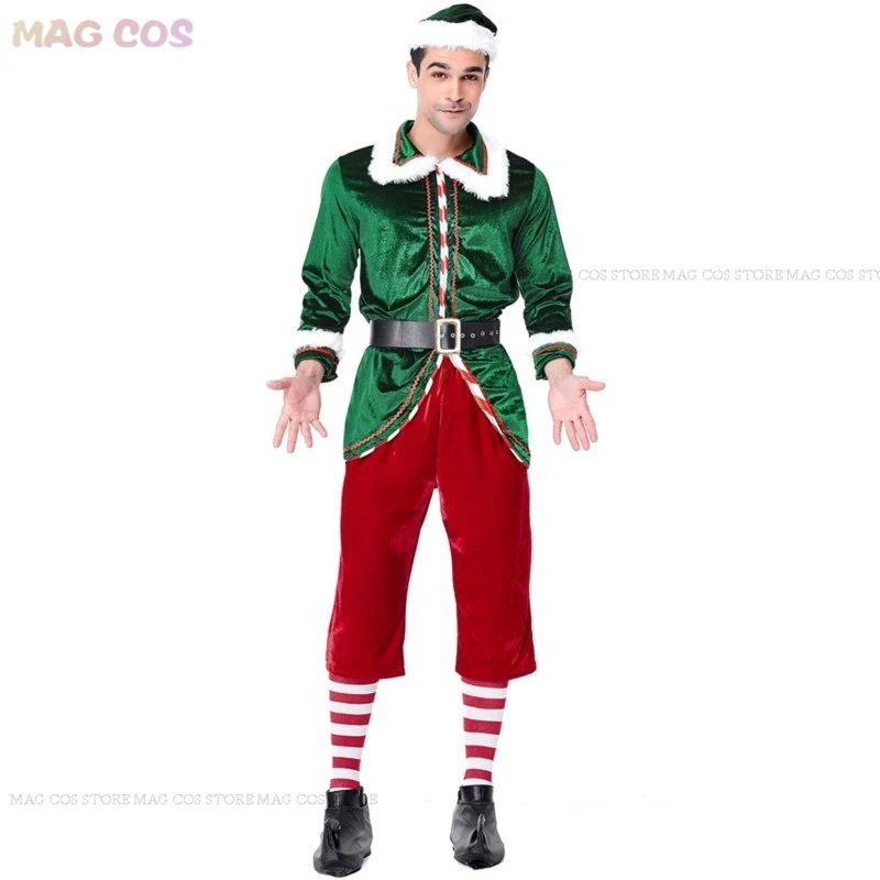 Взрослые женщины мужчины Санта-Клаус Рождество Новый год карнавал вечерние