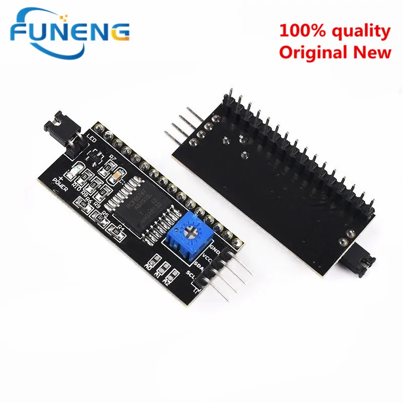 5 шт./лот PCF8574 IIC I2C TWI SPI порт платы последовательного интерфейса 1602 2004 ЖК-дисплей1602