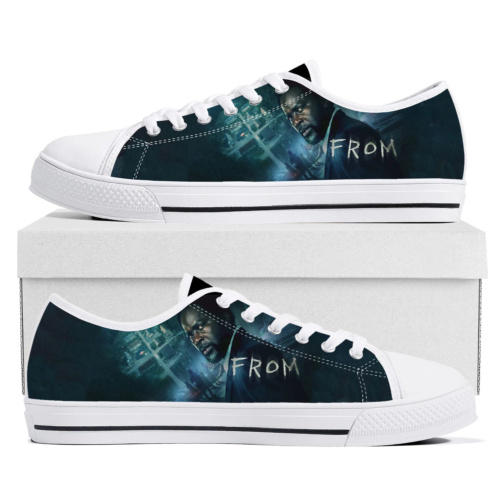 

Кроссовки низкие мужские/женские, холщовые, повседневные, под заказ, для подростков, ТВ-сериала, на заказ