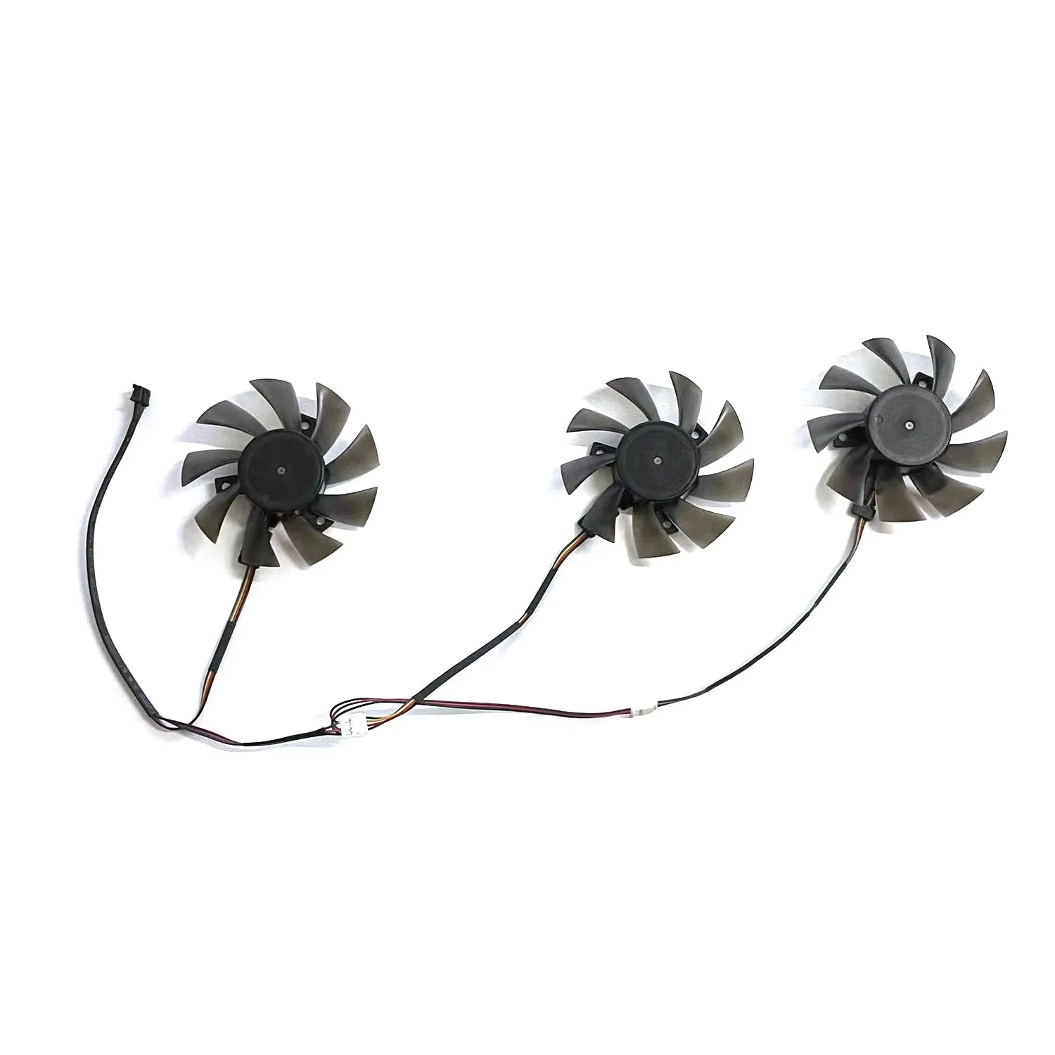 Фото DIY 75MM FD8015H12S FD7010H12S 12V 0.32A замена для вентилятора охлаждения видеокарты AMD XFX RX Radeon VII. №4