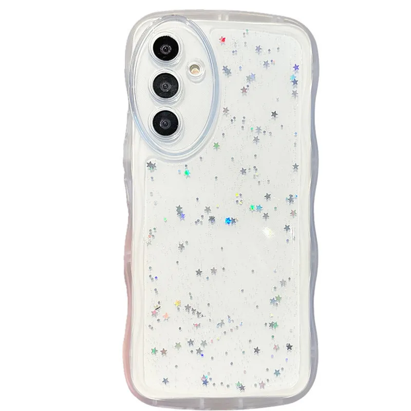 Роскошный блестящий прозрачный чехол для телефона Samsung Galaxy S25 S24 S24Plus S24Ultra S23