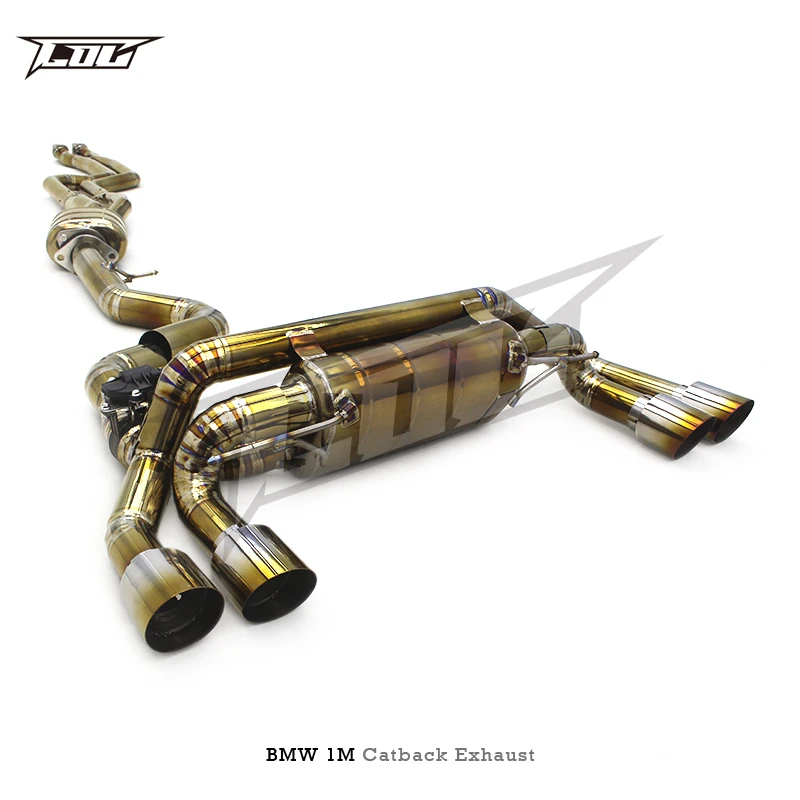Catback выхлопная система для BMW 1M N54 3.0T 2011 гоночный автомобиль Выхлопная