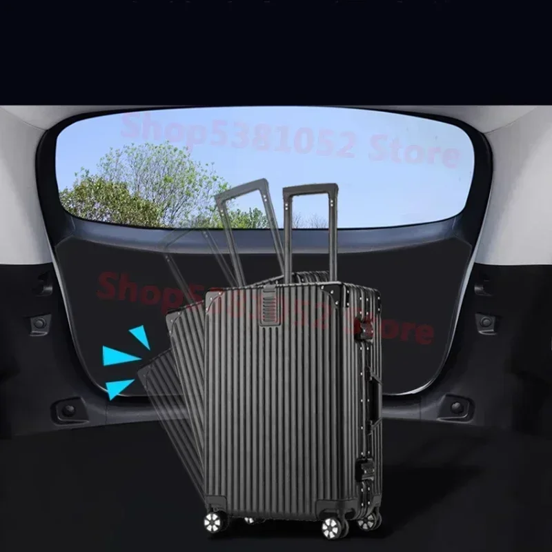 Фото Для Land Rover Range Rover Sport L461 2023-2025 багажник автомобиля из искусственной кожи защитная накладка против грязи багажника автомобиля защитная накладка на дверь багажника №5