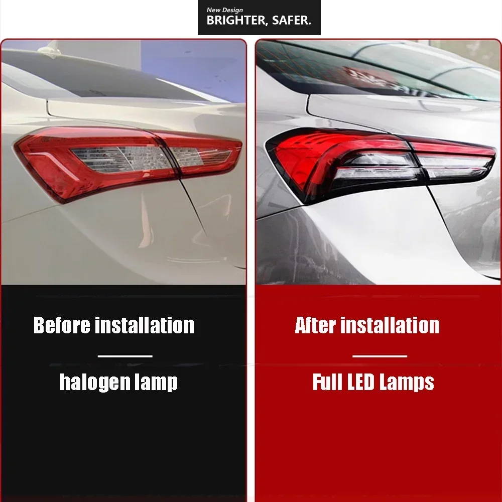 2 шт. автомобильные фары для Maserati Ghibli 2014-2022 светодиодные автоматические задние