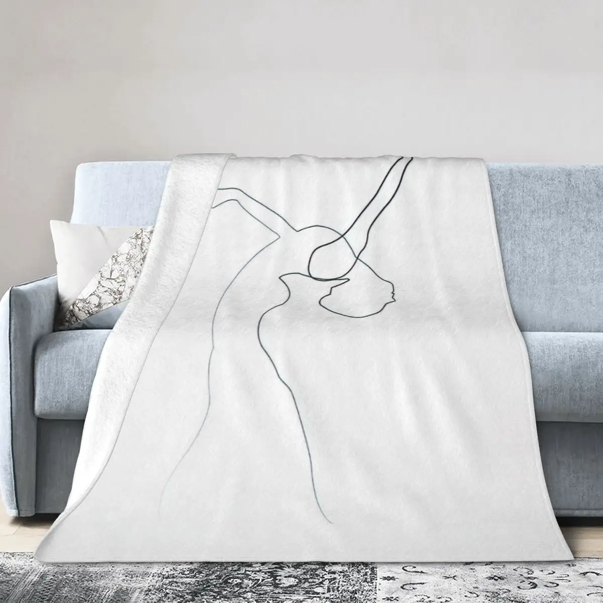 Oneline Dancer Bed Blanket Bed Covers Luxury Blanket Flannel