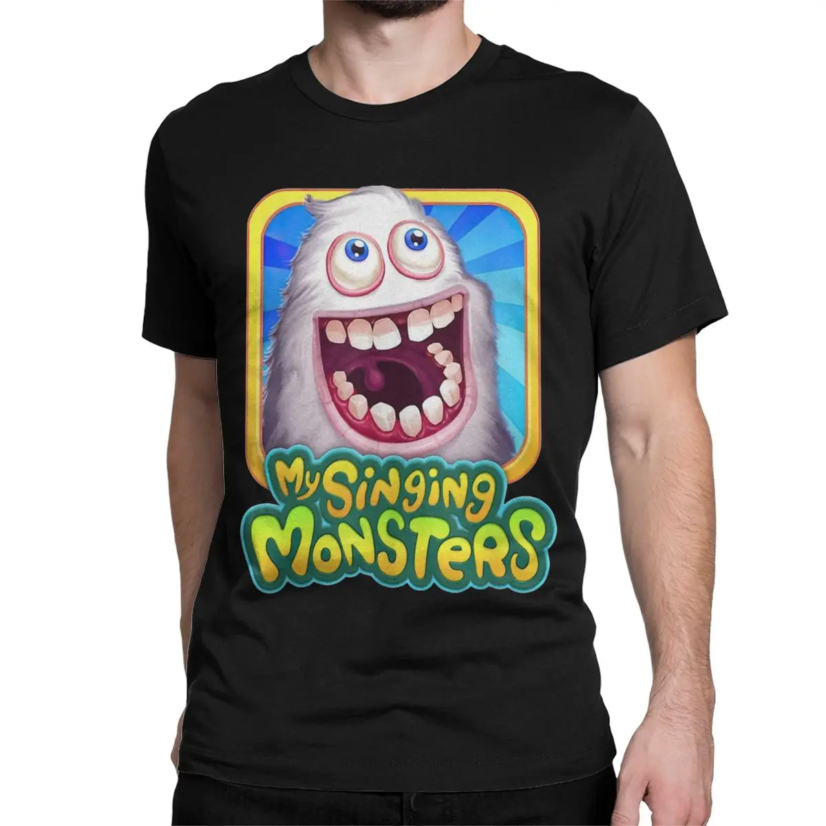 Рубашка с забавным значком My Singing Monsters Mammott для мужчин и женщин хлопковая новинка