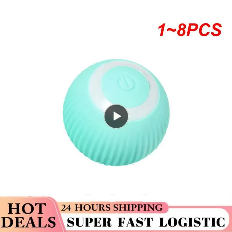 

Умный вращающийся мяч для кошек, игрушки для кошек, перезаряжаемые игрушки для кошек, мяч с движением, самодвижущиеся игрушки для котят, интерактивная игра в помещении, 1 ~ 8 шт.