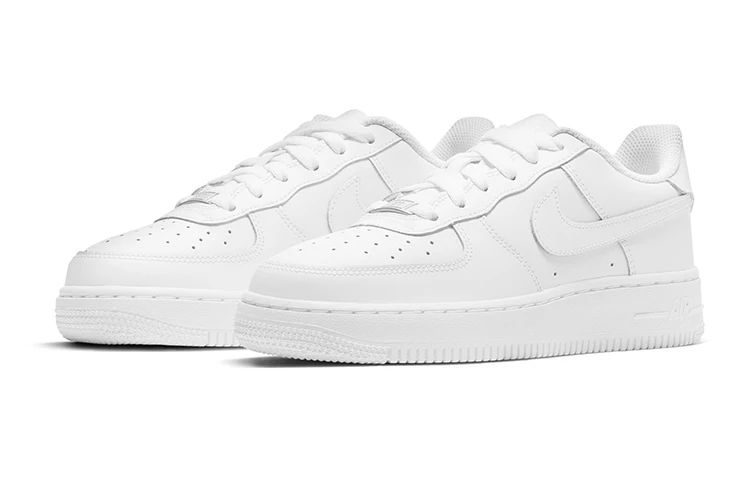 Кроссовки Nike Kids Air Force 1 Low LE белый на белом