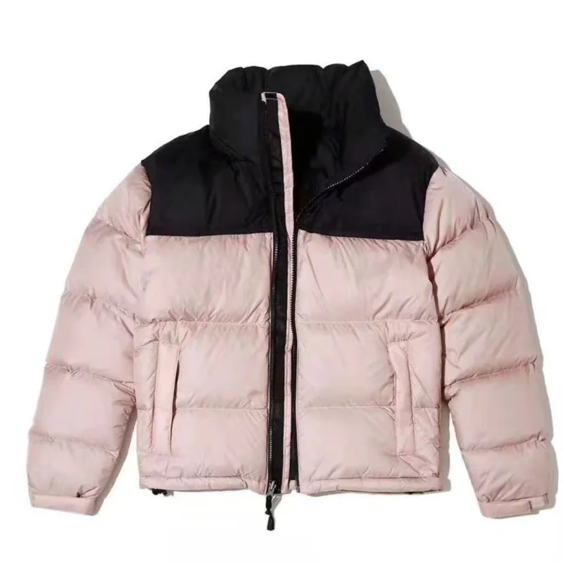 

Women Jacket Thick Warm Parkas Black Men's Coats Fashion Winter PU Leather Coat Female Zipper Long Sleeve Cotton Jacket Ladies
