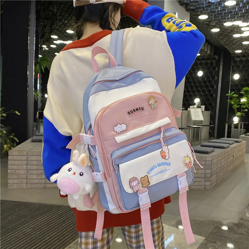Cute Backpack School Bags for Girls Mochila Travel Backpacks Bookbag for Women School College Students Backpack Durable