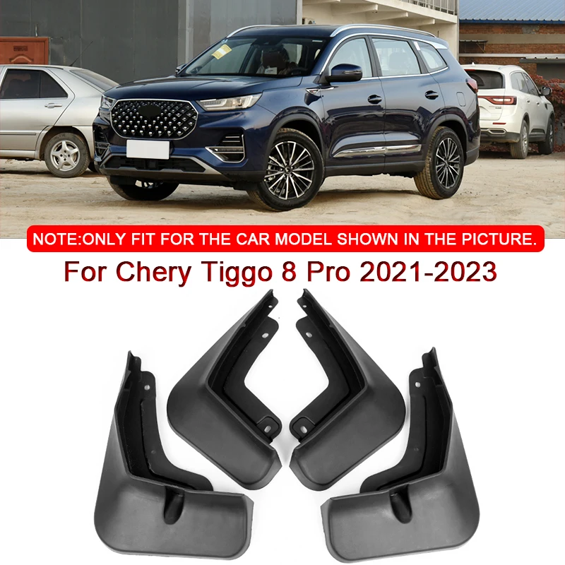 

Автомобильный Стайлинг для Chery Tiggo 8 Pro 2021-2023 ABS Автомобильные Брызговики передние и задние брызговики автомобильные аксессуары