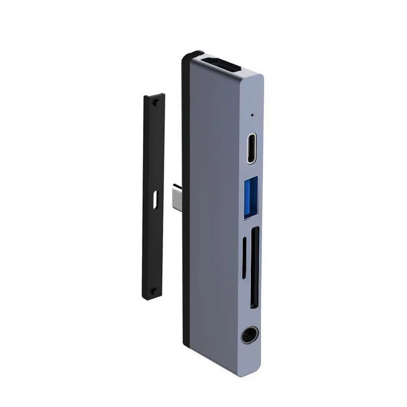 

USB C Hub for IPad Pro MacBook Pro/Air USB SD/TF Card Reader 3.5mm Jack PD USB Type C Adapter HDMI-compatible