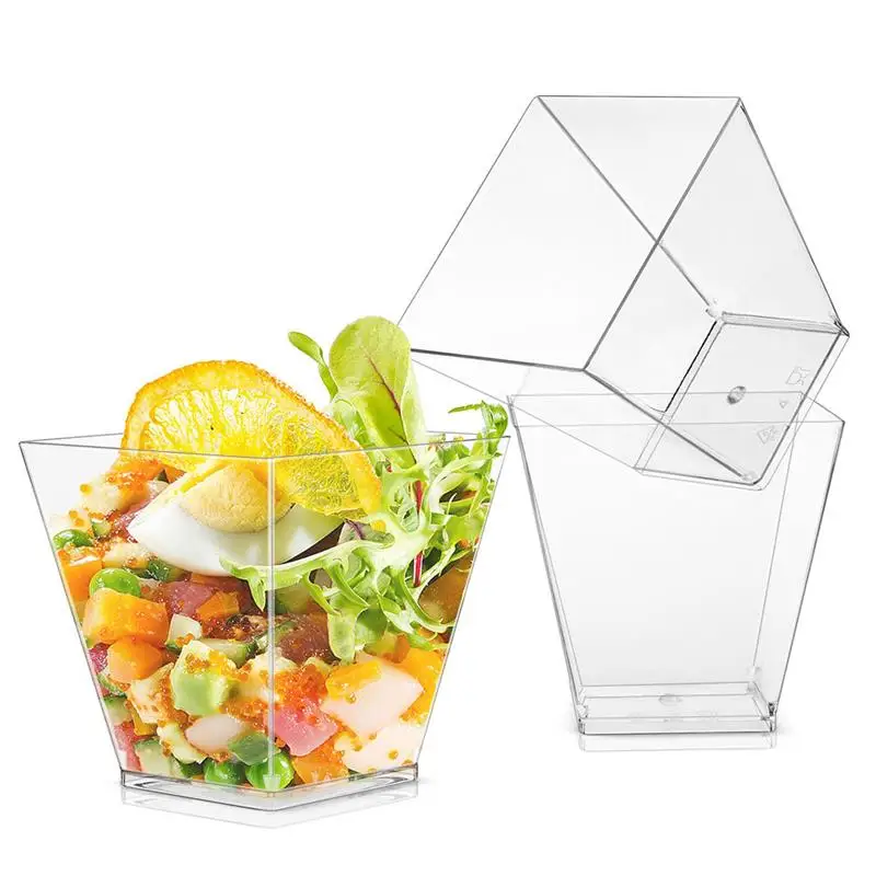 

Cup Cups Ice Cream Dessert Cake Bowls Pudding Transparent Disposable Mousse Tiramisu Yogurt Partiesportion Jelly Tub Containers
