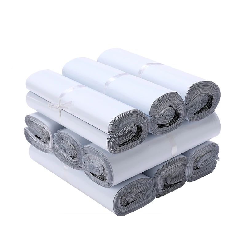 

50pcs/Lot White Courier Bag Express Envelope Storage Bags Transport Mailing Bags Self Adhesive Seal PE Plastic Pouch Packaging