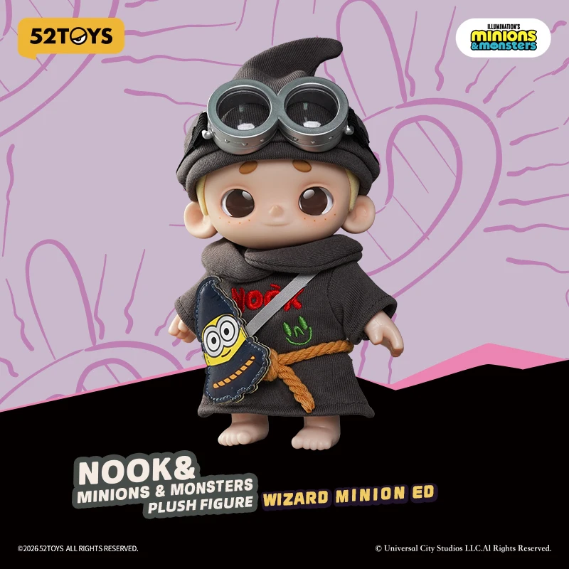 Фото Плюшевая фигурка 52TOYS NOOK & MINIONS, коллекционная аниме-фигурка, украшение, игрушка-сюрприз, подарок №5