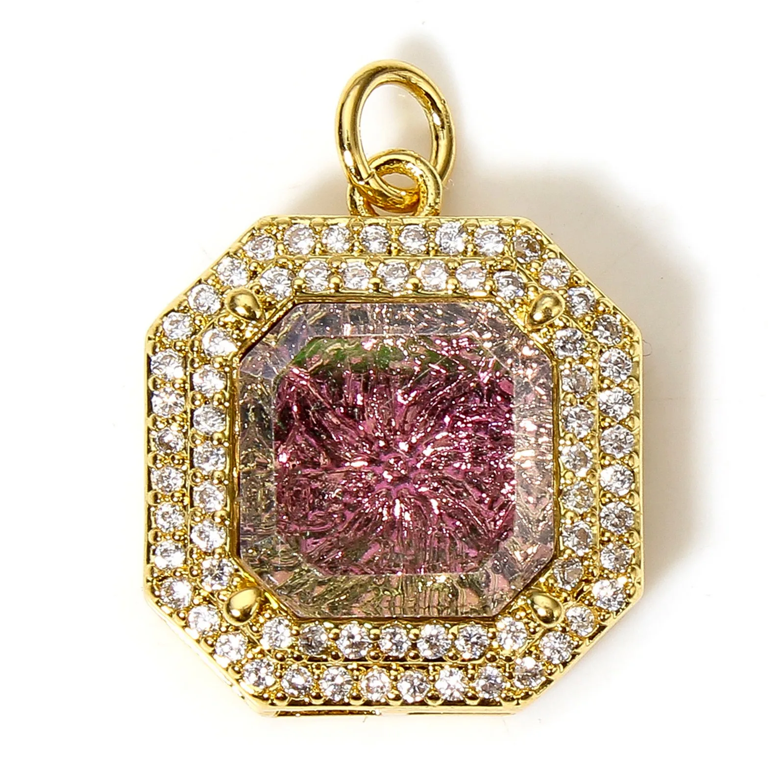 Латунные подвески золотого цвета в ассортименте