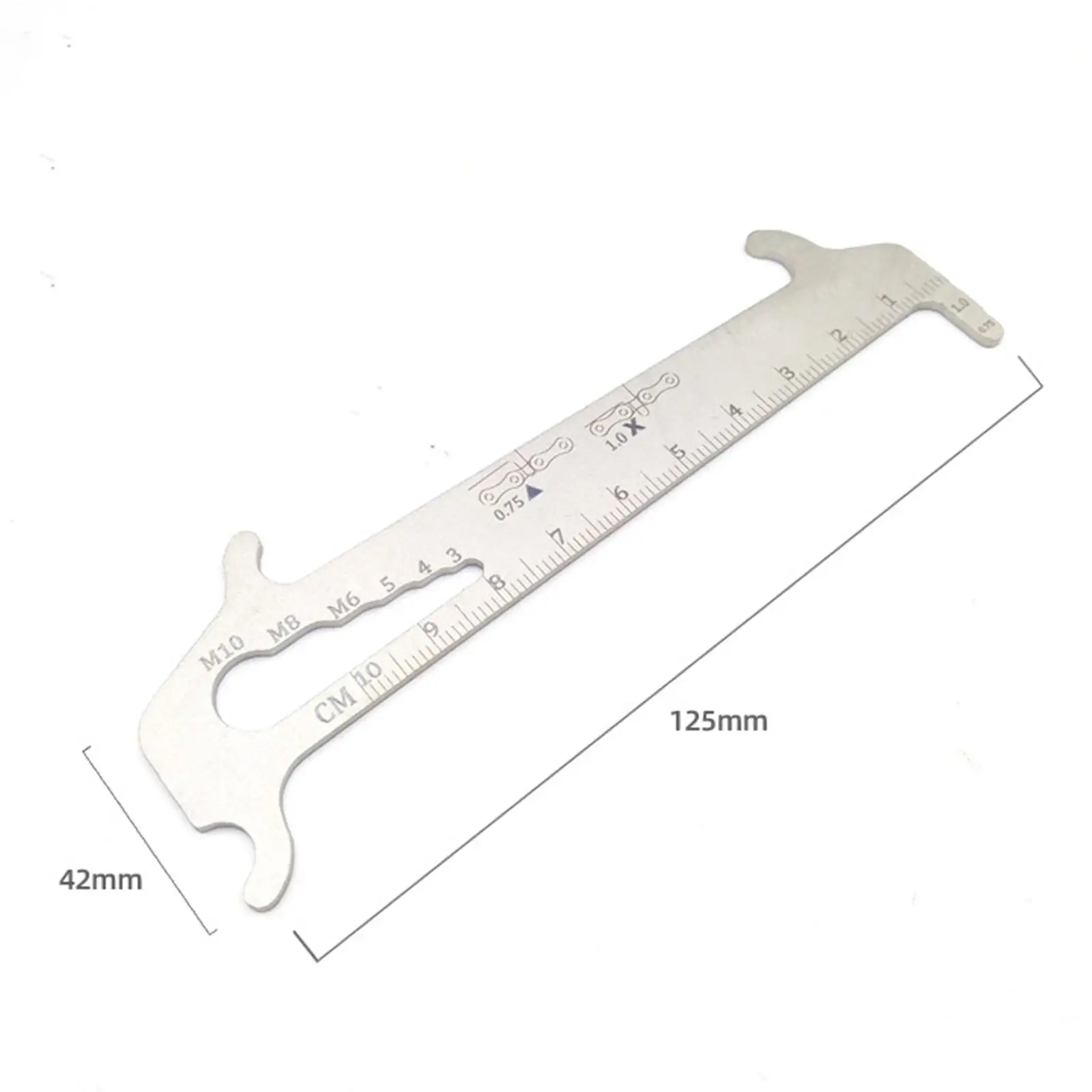 Индикатор износа цепи инструмент для проверки велосипеда всех скоростных цепей