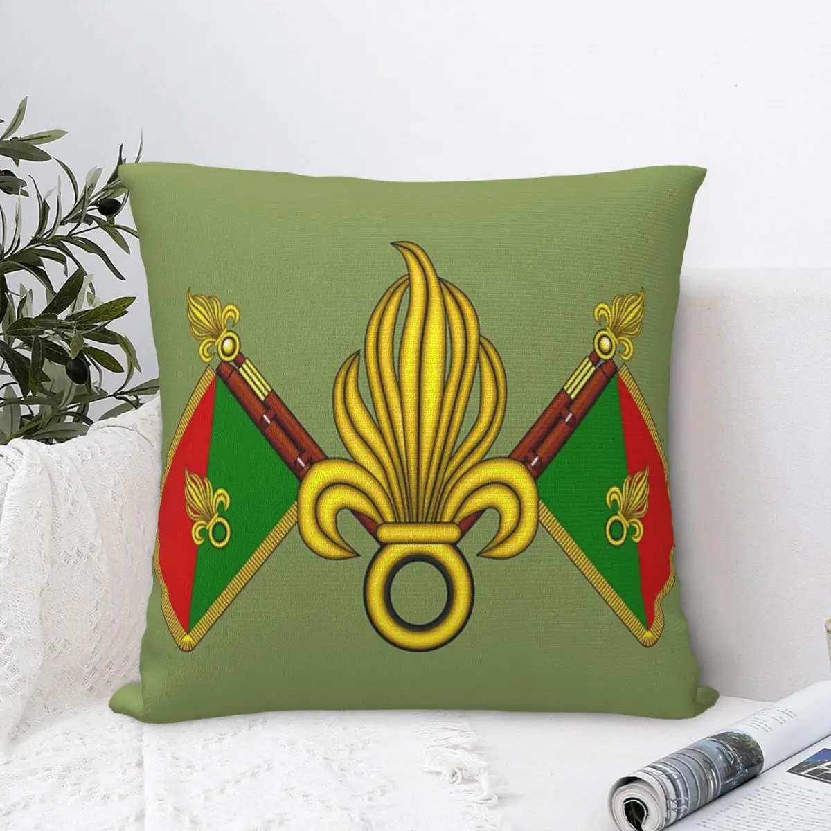 

French Foreign Legion Cushion Covers for Bed Pillows Decorative Pillowcases Fall Cover Pilow Cases Sofa Cushions