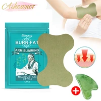 23pcs thin arm moxibustion paste slimming down hot compress weight loss stickers cellulite products removal fat burning patch