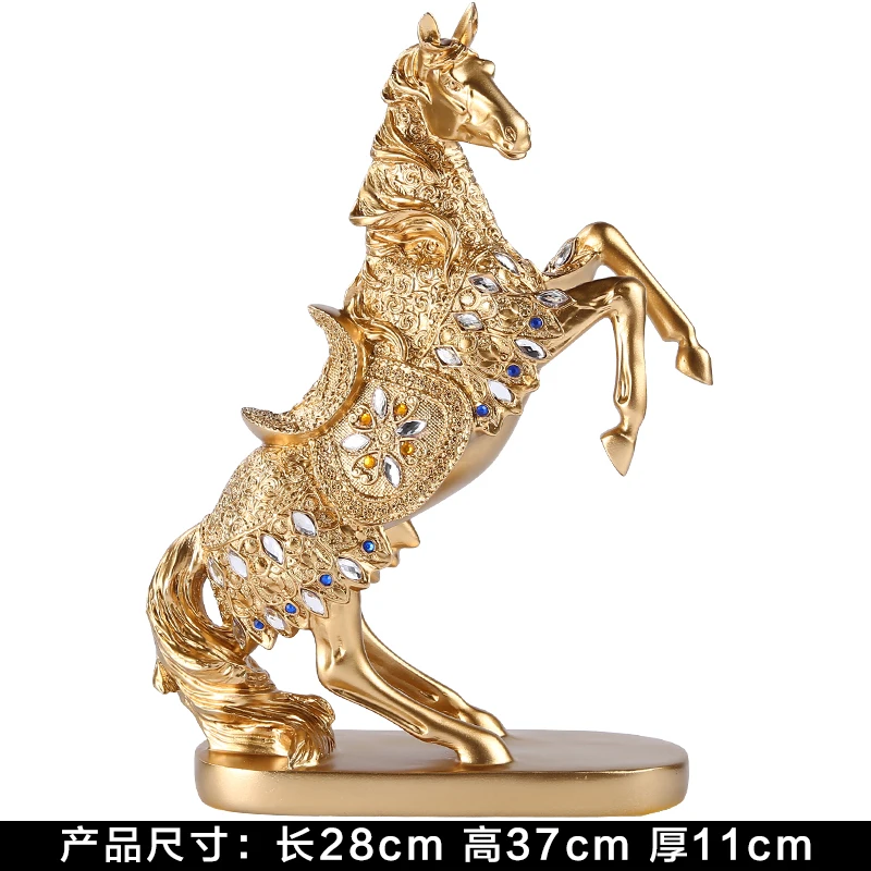 37 см БОЛЬШОЙ-ТОП бизнес-офис эффективный FENG SHUI талисман денежный рисунок ЗОЛОТОЕ