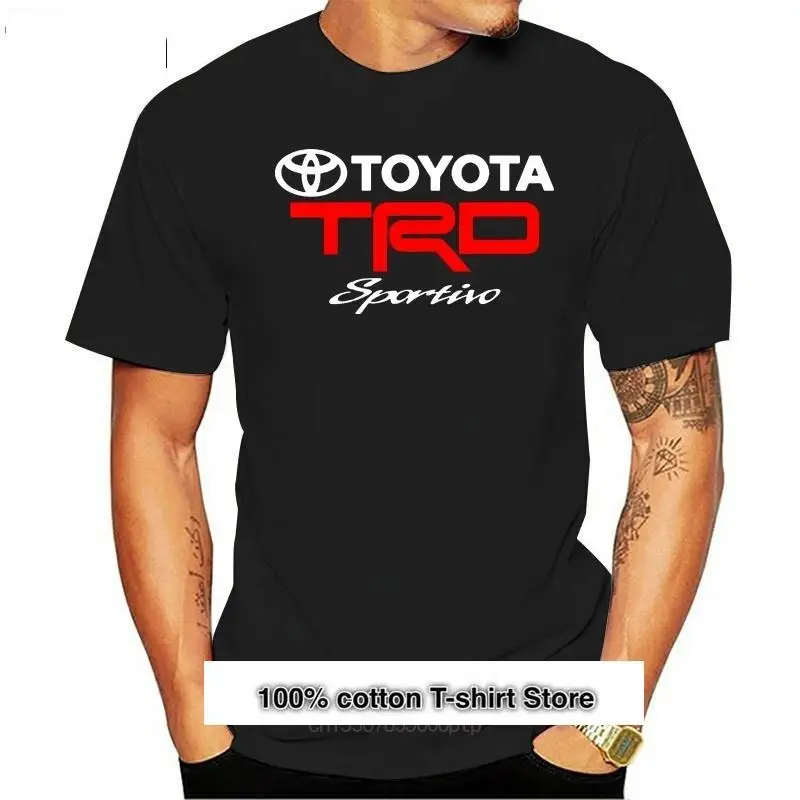 

Camiseta de Toyota Trd Sportivo para hombre, camisa informal de alta calidad, Tops geniales, 010310