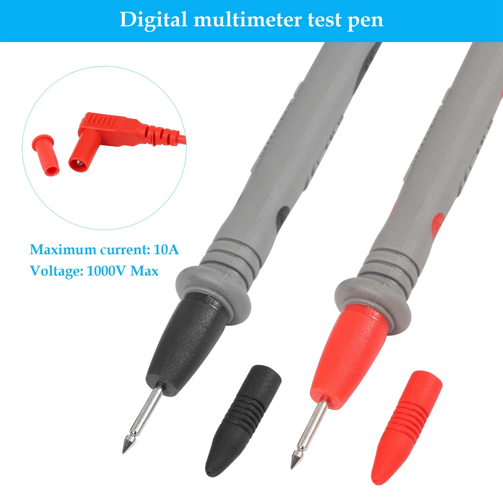 1 пара шнур тестер Кабель для вольтметра омметра мультиметра амперметр