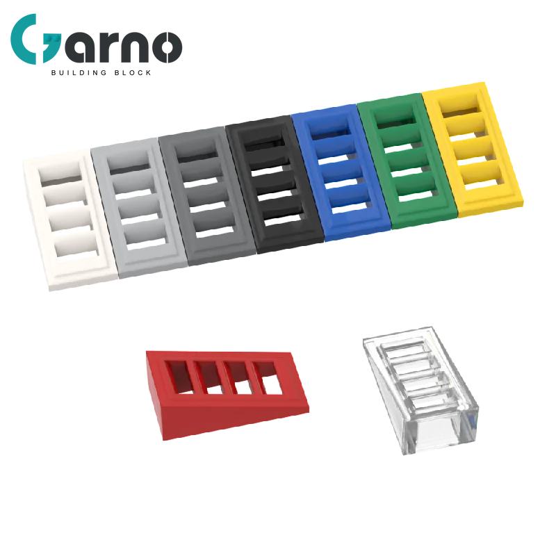 

Детали для конструктора Garno 10 шт., детали «сделай сам» 61409 2x1x 2/318, решетка радиатора для строительных блоков, детали, совместимые с образовате...