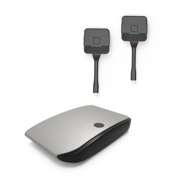 

4K Receiver with Both 5Ghz WiFi and LAN Support, Wireless Presentation Streaming Airplay Miracast High Speed Box MIMO 2T2R WiFi