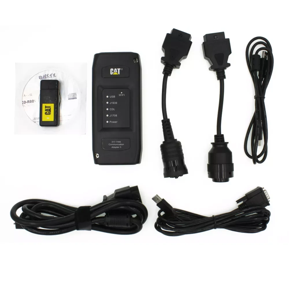 

NEW2023 2019A CAT ET 3 Wireless Adapter III Truck Diagnostic Tool CAT3 Communication Connection WIFI Version ET3 Heavy Duty Scan