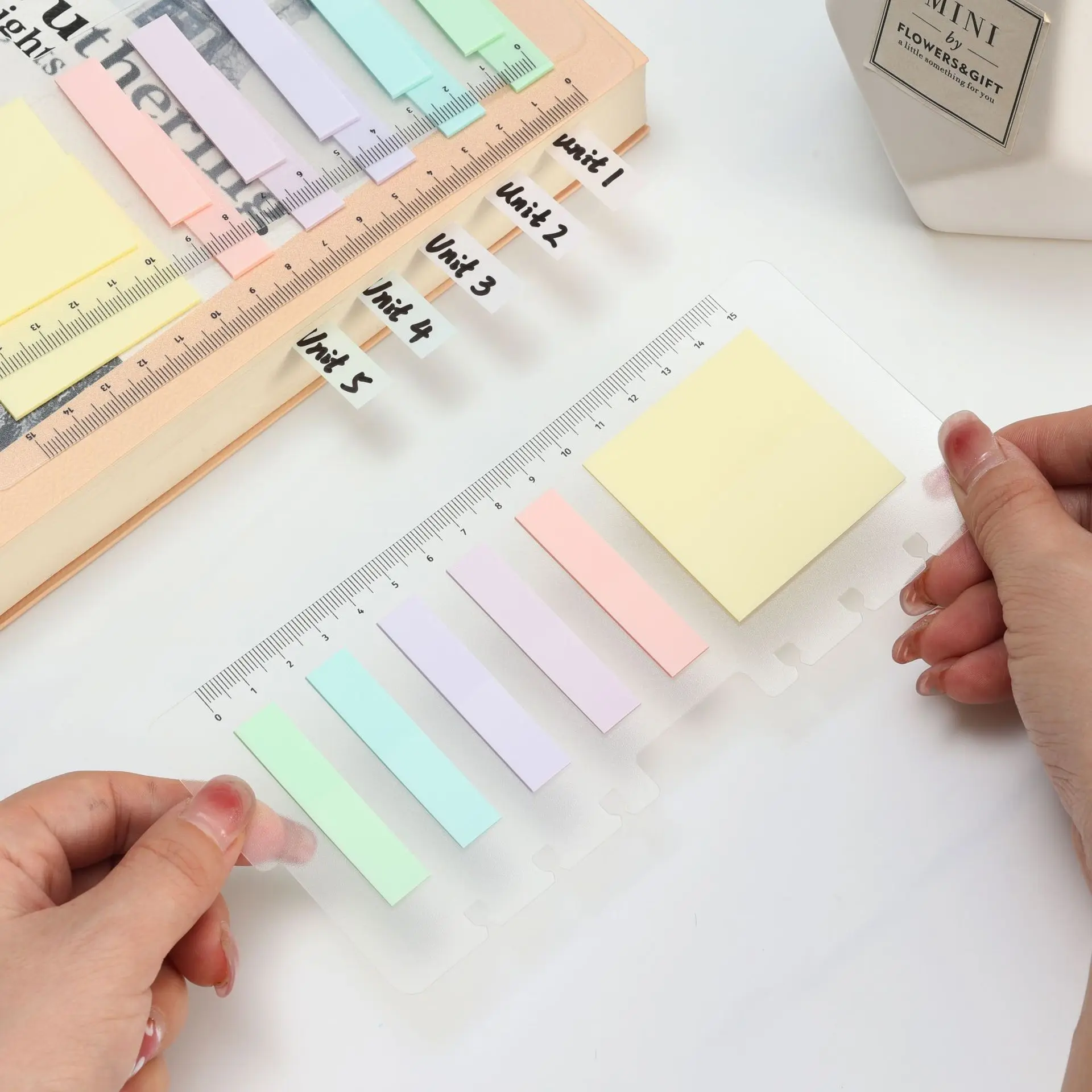 

Прозрачные липкие заметки KindFuny