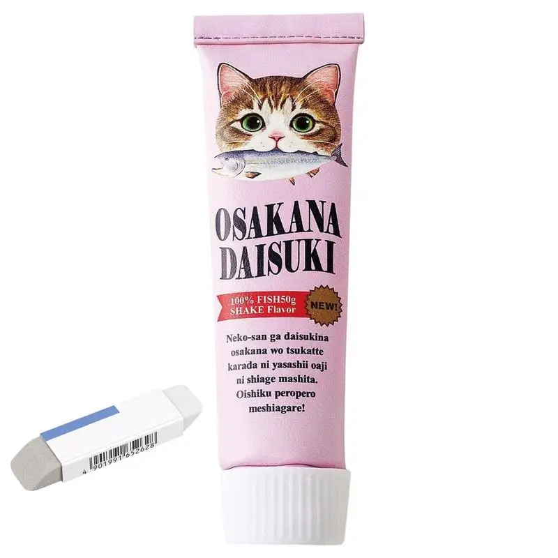 

Косметичка в форме кошки, зубной пасты