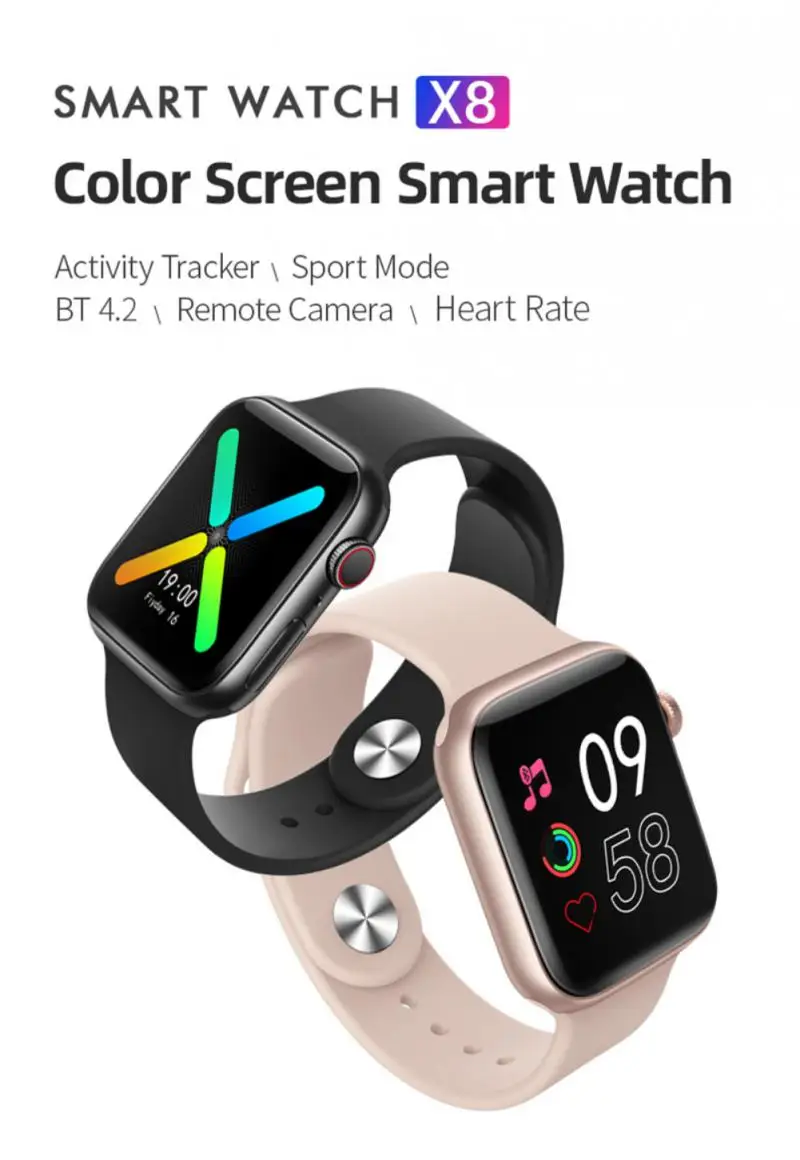 

Фитнес-браслет X8 с поддержкой Bluetooth и Пульсометром