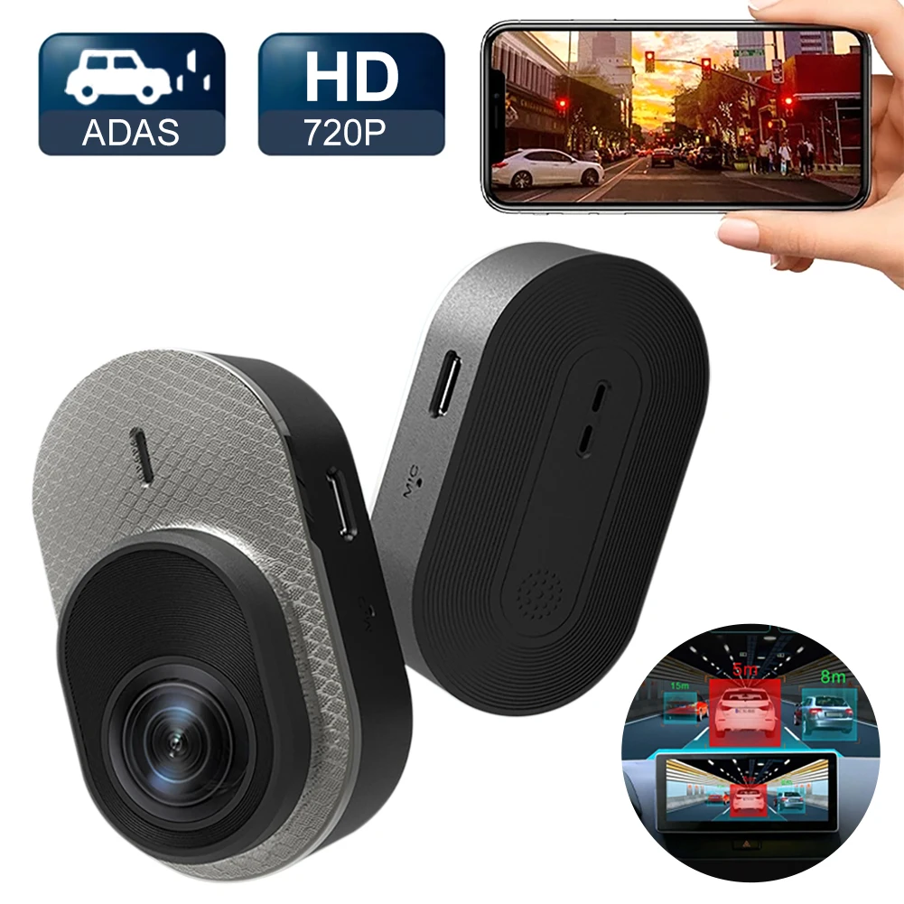 

Car Dash Cam 720P HD Car Driving Recorder Android Stereo ADAS Night Vision Loop Recording Player DVR Auto Dashboard Camera